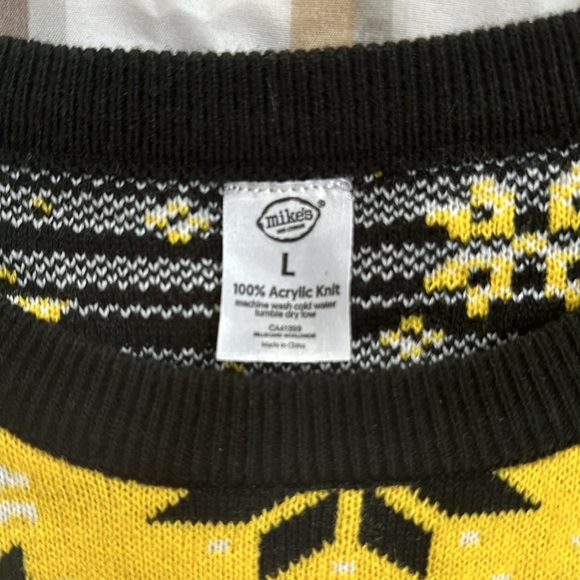 NWOT Men's "Ugly" Holiday Sweater - Picture 3 of 3